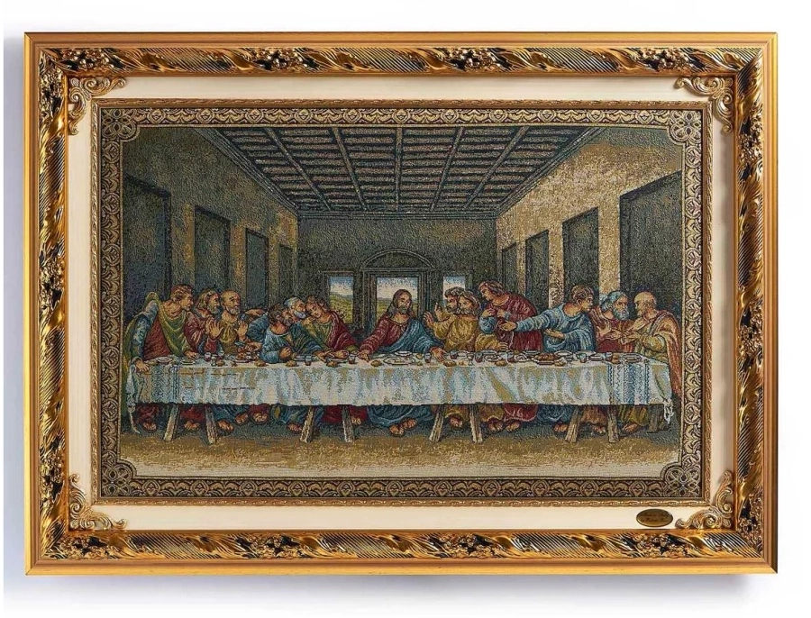 picture 1 Tapestry "The Last Supper" on the wall