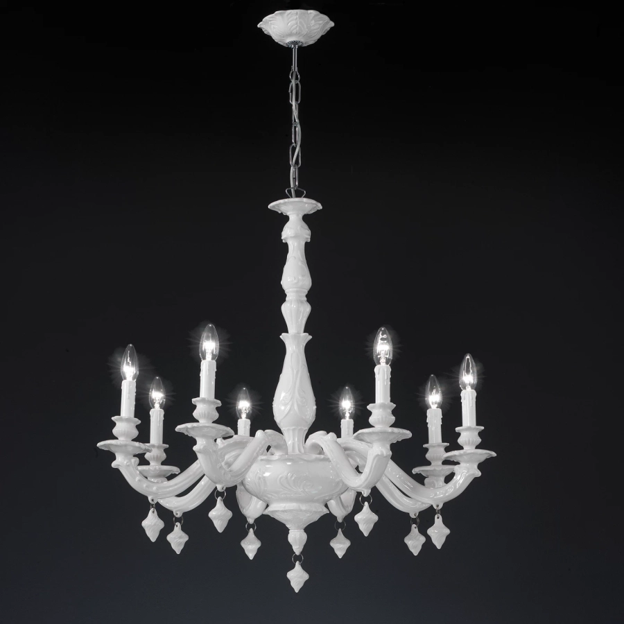 picture 3 A unique ceramic chandelier