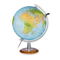 Zdjęcie Piękny podświetlany globus Atlantis, kula 40 cm
