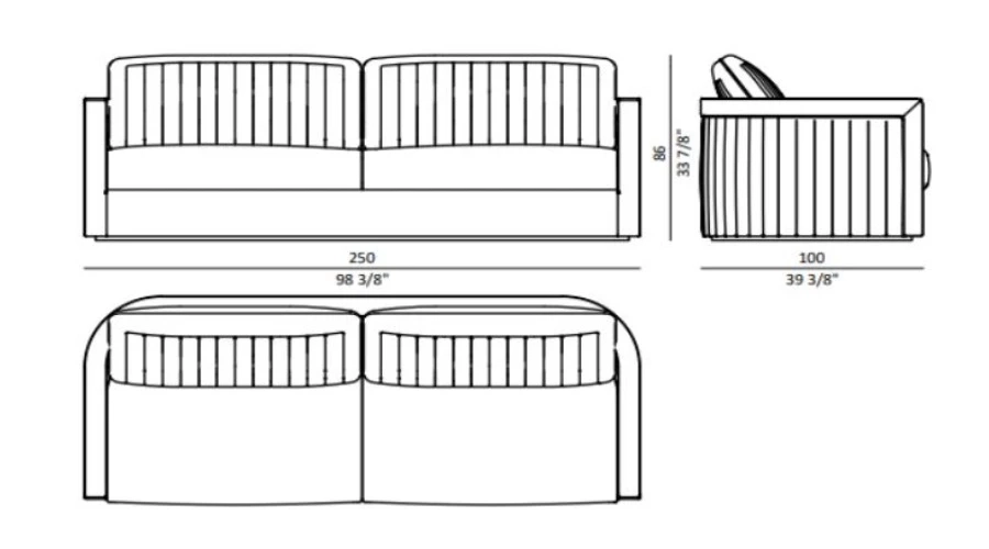 obrazek 4 Prestiżowa sofa Drummond do salonu
