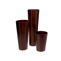 Picture Hard leather vase