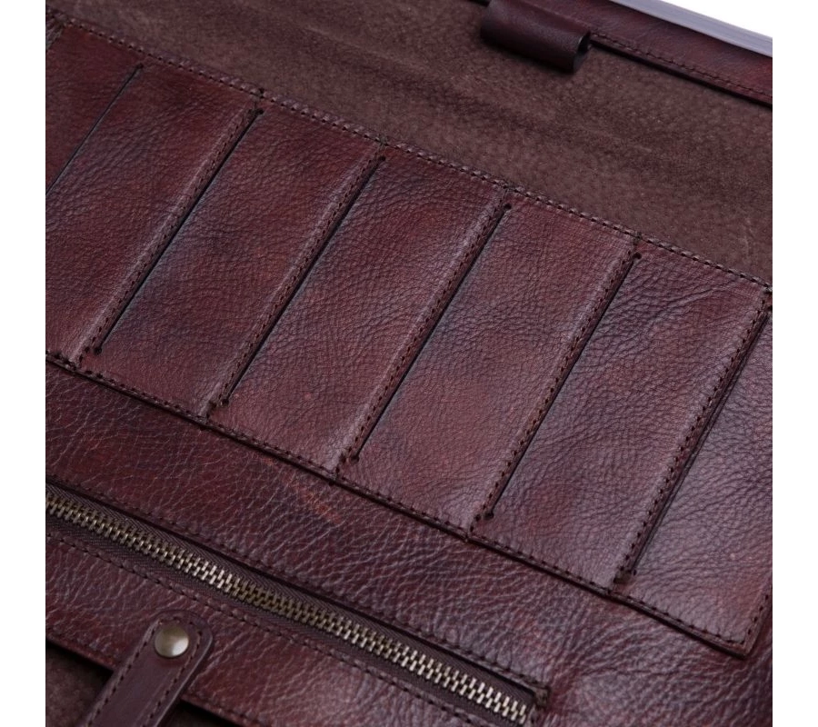 picture 4 Handmade leather document folder - Ikunico