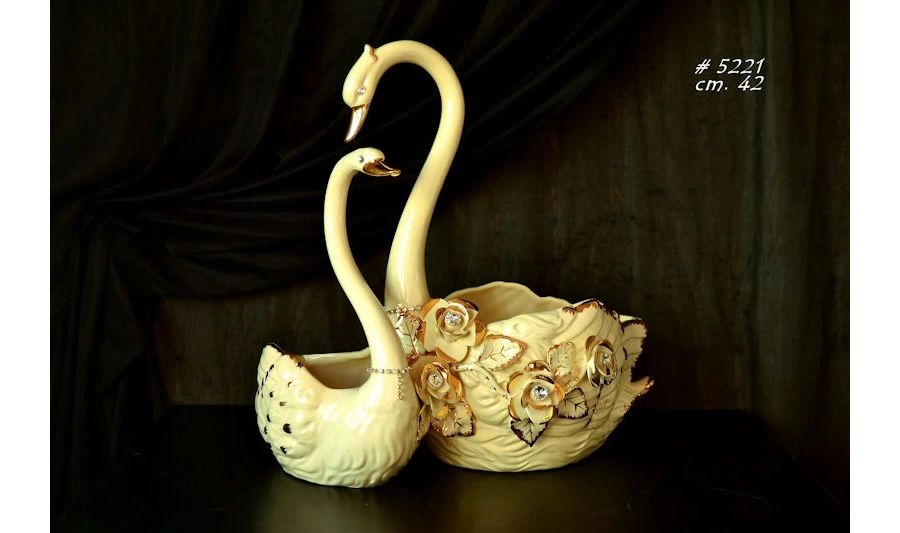 obrazek 1 Luksusowa ceramiczna ozdoba