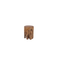 Picture Original Radice garden bar stool made of teak wood