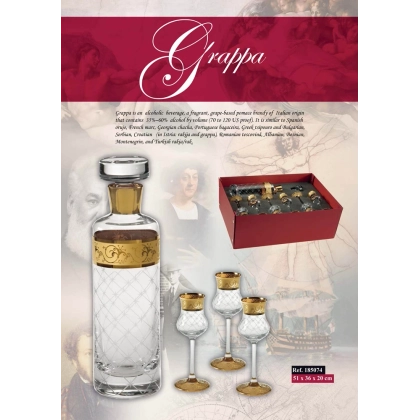 Zdjęcie Zestaw do alkoholu Grappa