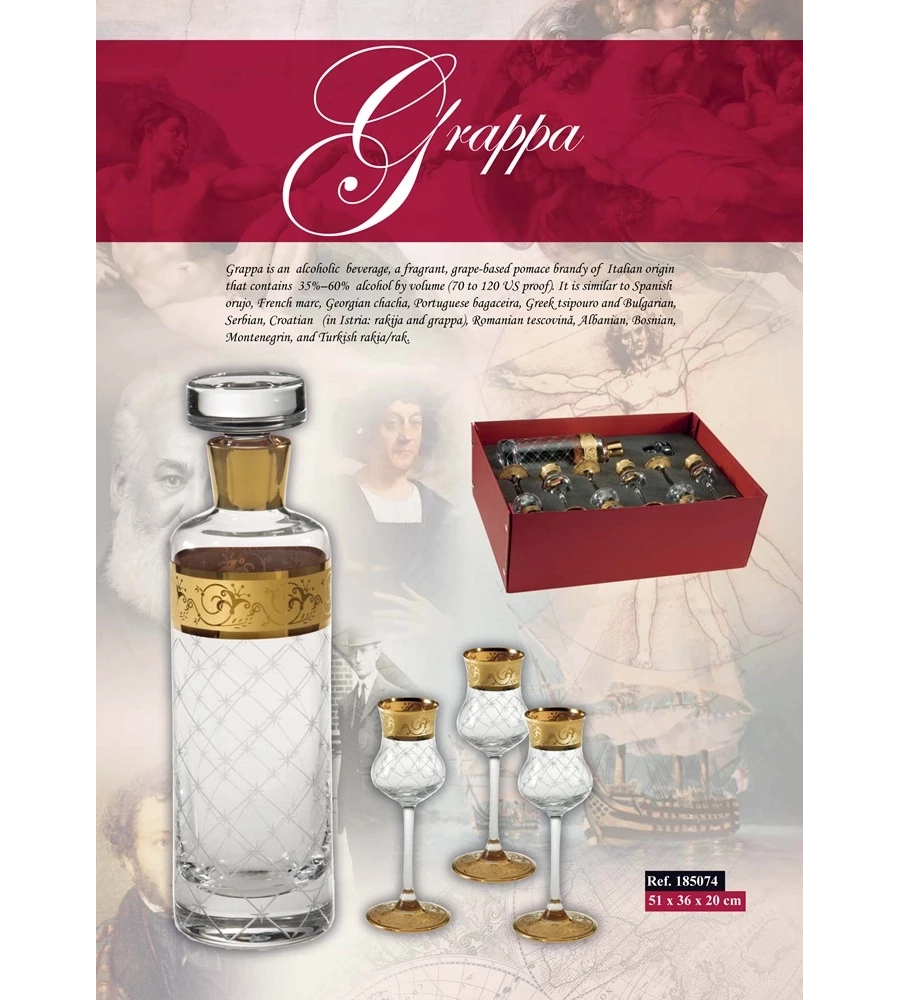 obrazek 1 Zestaw do alkoholu Grappa