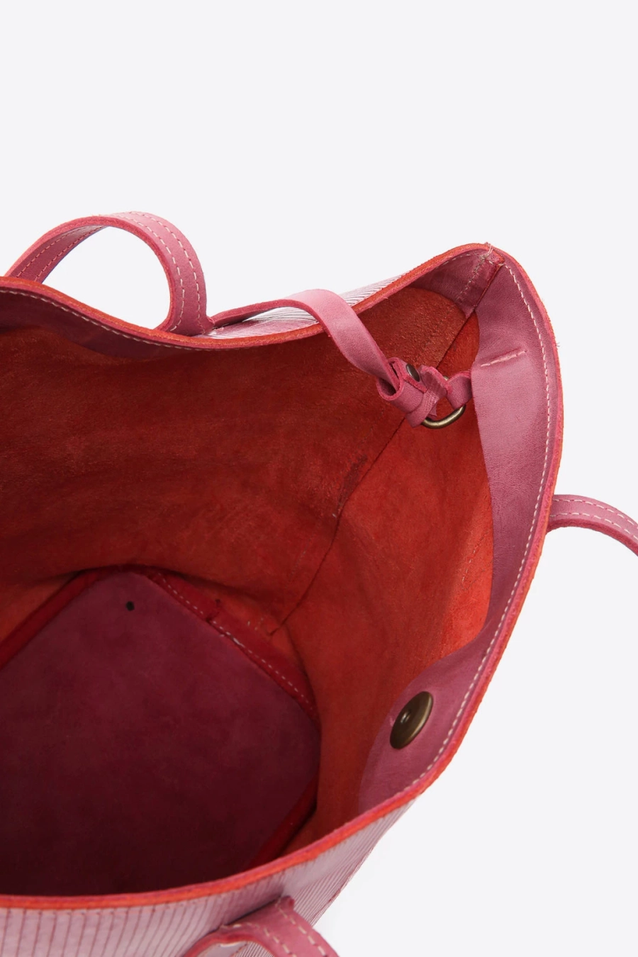picture 6 Original pink leather shopper bag - Terrida