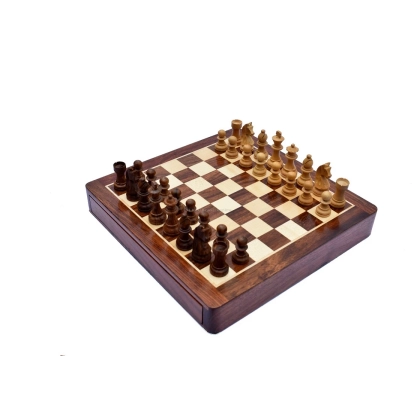 Zdjęcie Luksusowa plansza magnetyczna z pionkami do gry królewskiej - The Chess Empire