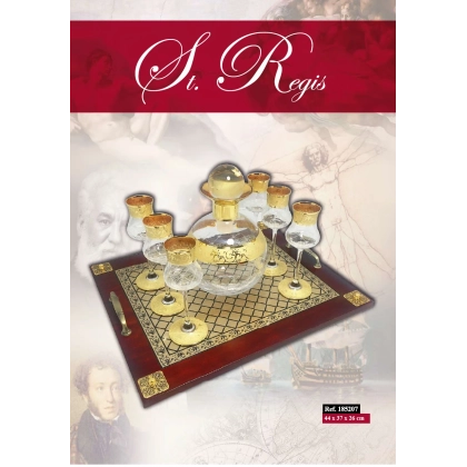 Zdjęcie Piękny zestaw do likierów St. Regis