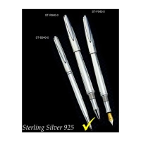 Picture ST-B940-0 Silver Laban Ballpoint Pen