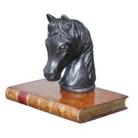 Picture Paperweight and bookend - for horse lovers