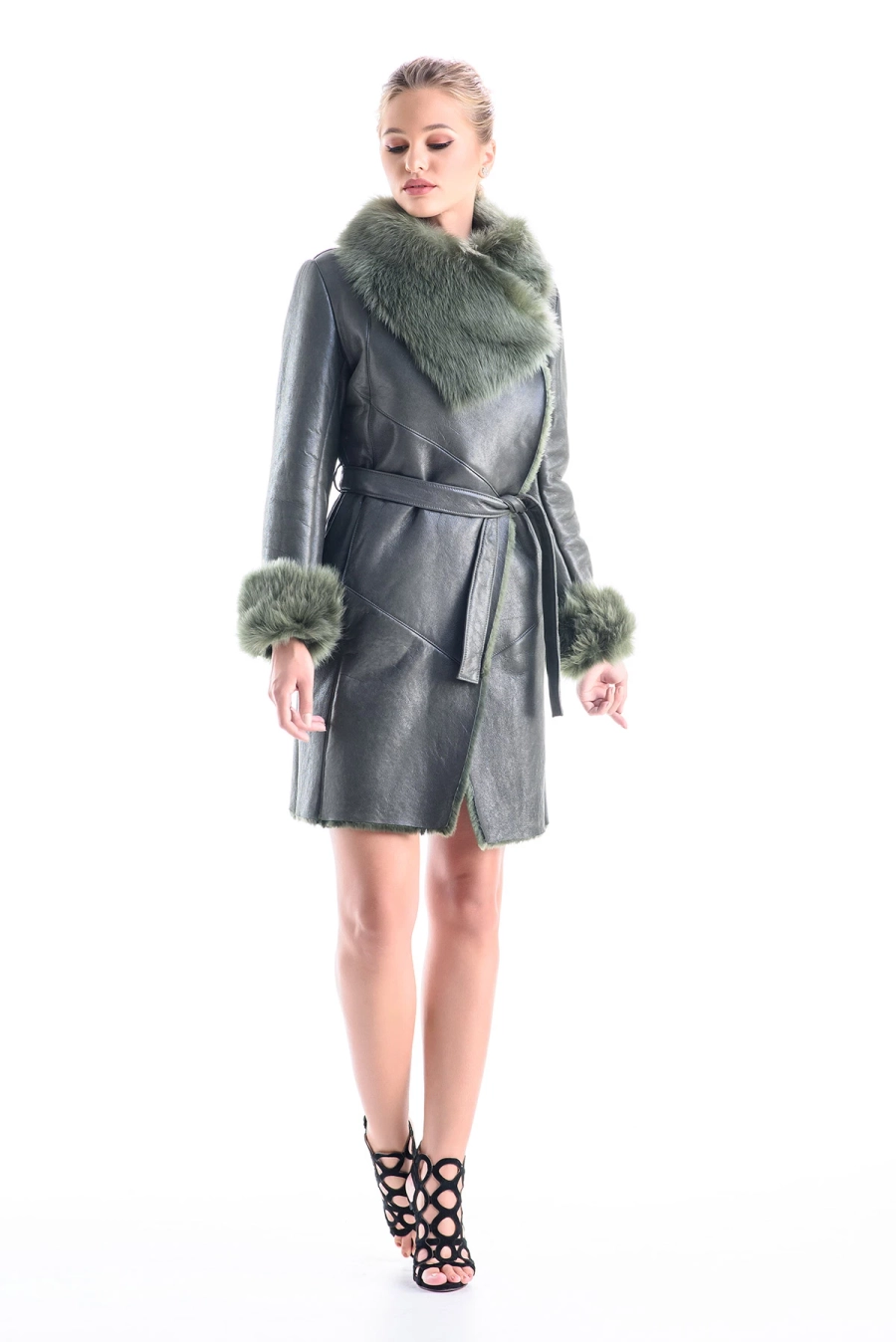 picture 17 Luxurious long lambskin coat - A&A Vesa