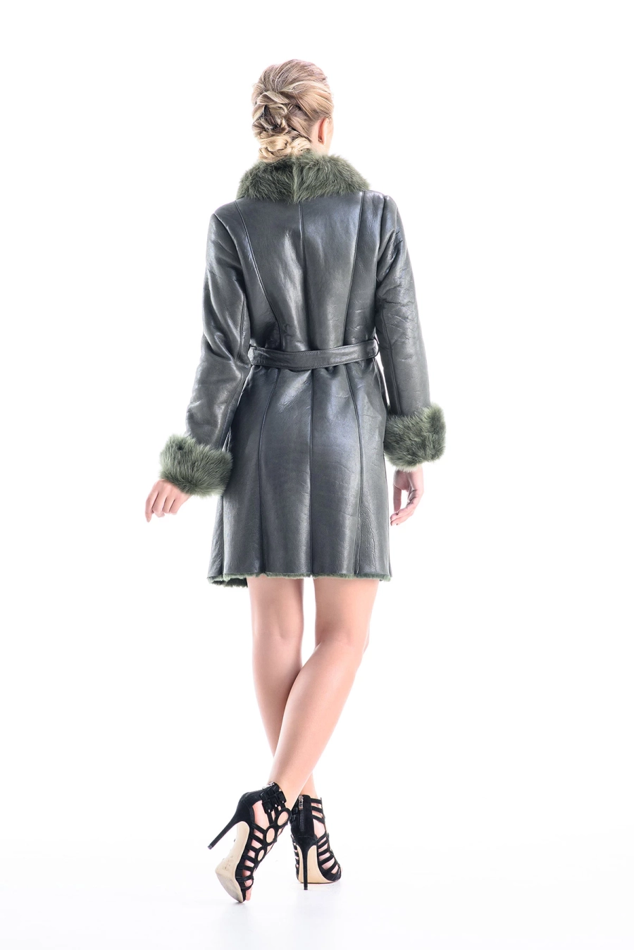 picture 18 Luxurious long lambskin coat - A&A Vesa