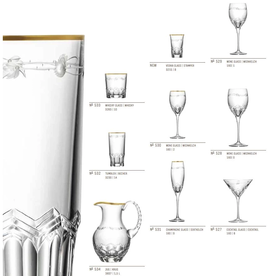 obrazek 3 Elegancka szklanka do ekskluzywnych wnętrz