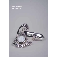 Picture The perfect figure of a panther with a clock to decorate your room - ArtBe