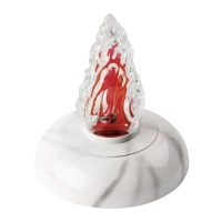 Picture White bronze electric lamp for tombstones