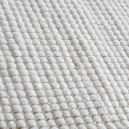 Picture High-quality hand-woven Uni wool carpet