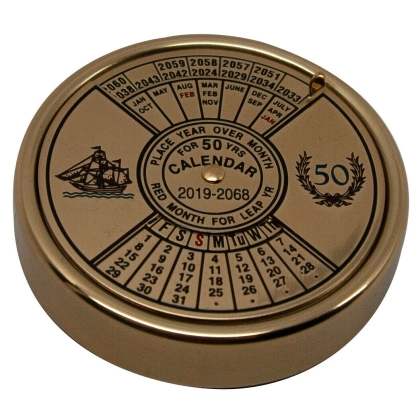 Picture 50-year calendar 2019-2068 - Authentic Models