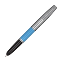 Picture Pluma estilográfica moderna Duo Cart azul - Aurora