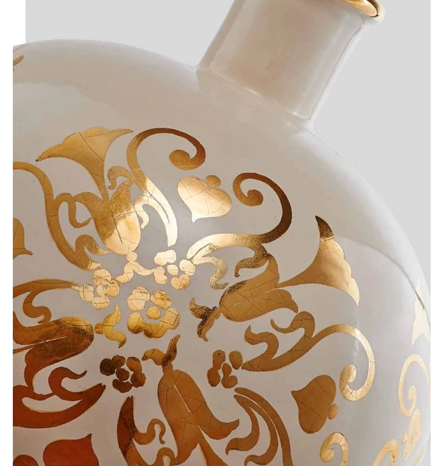 picture 2 A bulging vase 88/A with gold Ceccarelli decorations