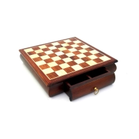 Picture Chess board with drawer 332W