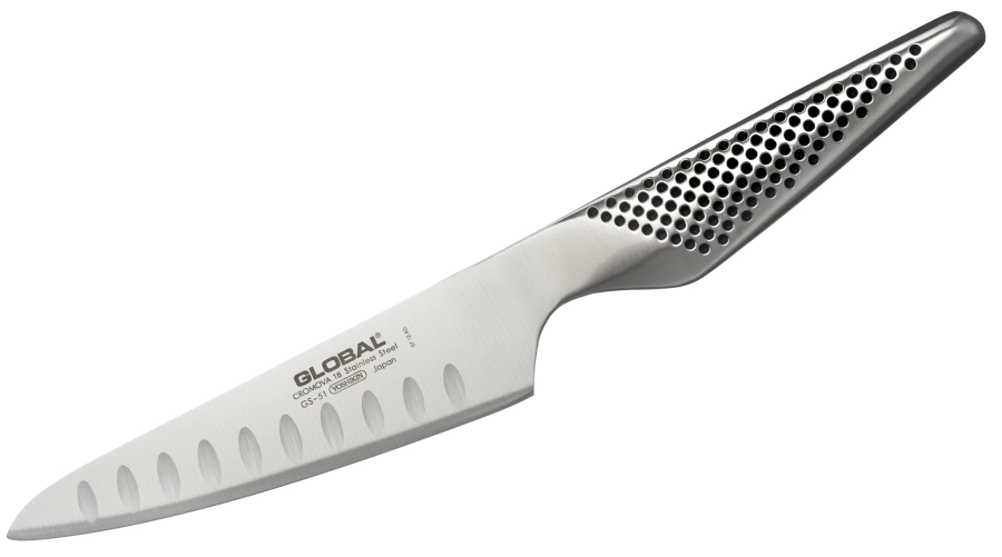 picture 1 Chef's knife, fluted 13cm | Global GS-51