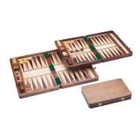 Picture Wooden backgammon game 30x18x4 cm