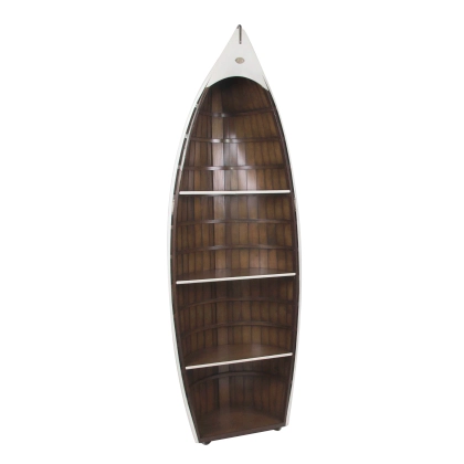 Picture A unique bookcase in the shape of a boat - Authentic Models