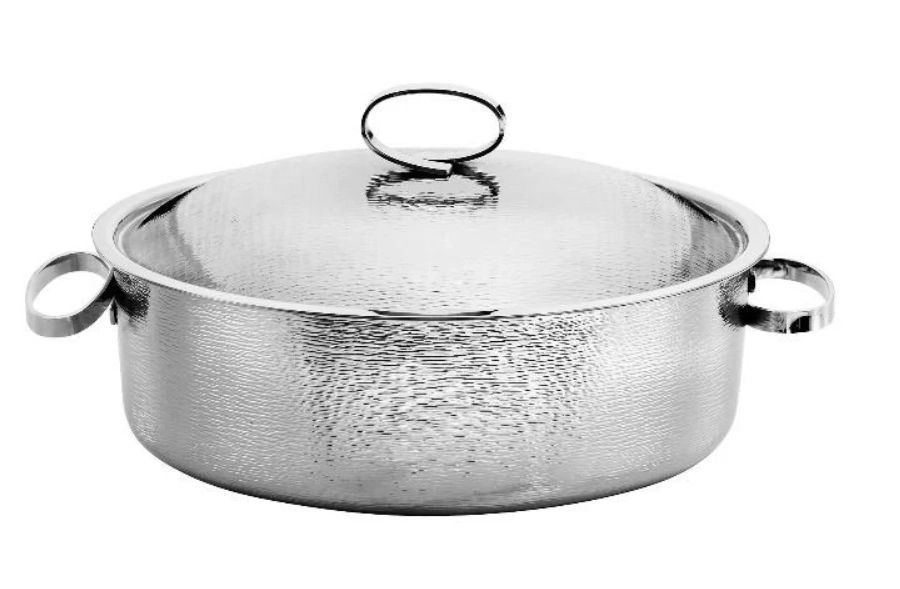 picture 1 Low silver pot
