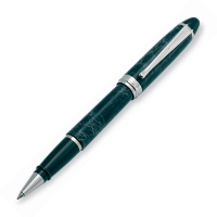 Picture Beautiful green Ipsilon Lacca fountain pen - Aurora