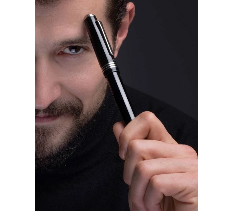 picture 3 Tibaldi N60 Rich Black rollerball pen