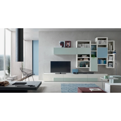 Picture Luxurious wall unit in a modern style - Maronese Acf