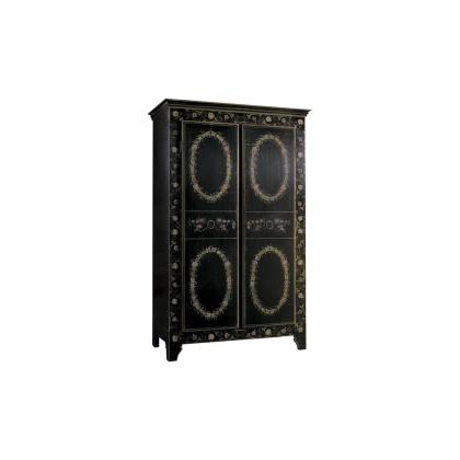 Picture Lacquered and hand-decorated wardrobe