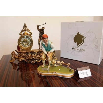 Zdjęcie Prestiżowa figurka golfisty z porcelany