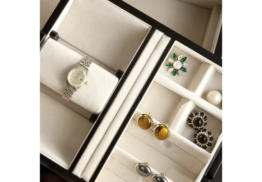 picture 5 Jewelry box, polished ebony - Agresti