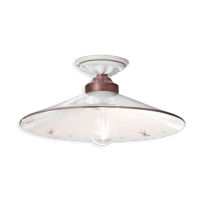 Picture Italian ceiling lamp in a classic style for a unique interior