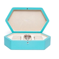 Picture Perfect for travel - a blue watch box for a collector