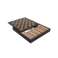 Picture Stylish chessboard with storage for pieces - Italfama