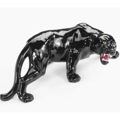 Zdjęcie Pantera ceramiczna figura - Il Gattopardo