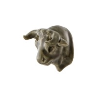 Bild Originale Keramikfigur - magnetischer Stierkopf - Bordallo Pinheiro