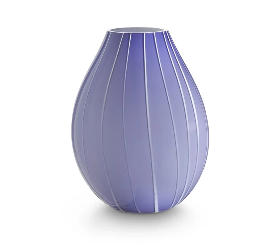 Bild 2 Lampe aus geblasenem Muranoglas mit zartem Muster