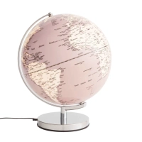 Picture Elegant illuminated globe on the desk