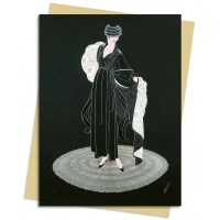 Picture Greeting Cards Package (Erté: Winter in Paris) - Flame Tree Publishing