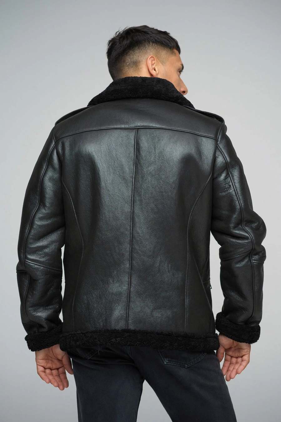 picture 5 Luxurious men's sheepskin jacket - A&A Vesa