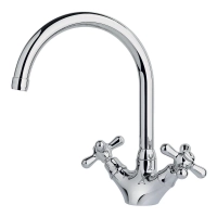 Picture Single-hole sink tap - Officina Nicolazzi