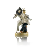Zdjęcie Figurka dwóch tańczących osób wykonana z ceramiki - Ceramiche ML