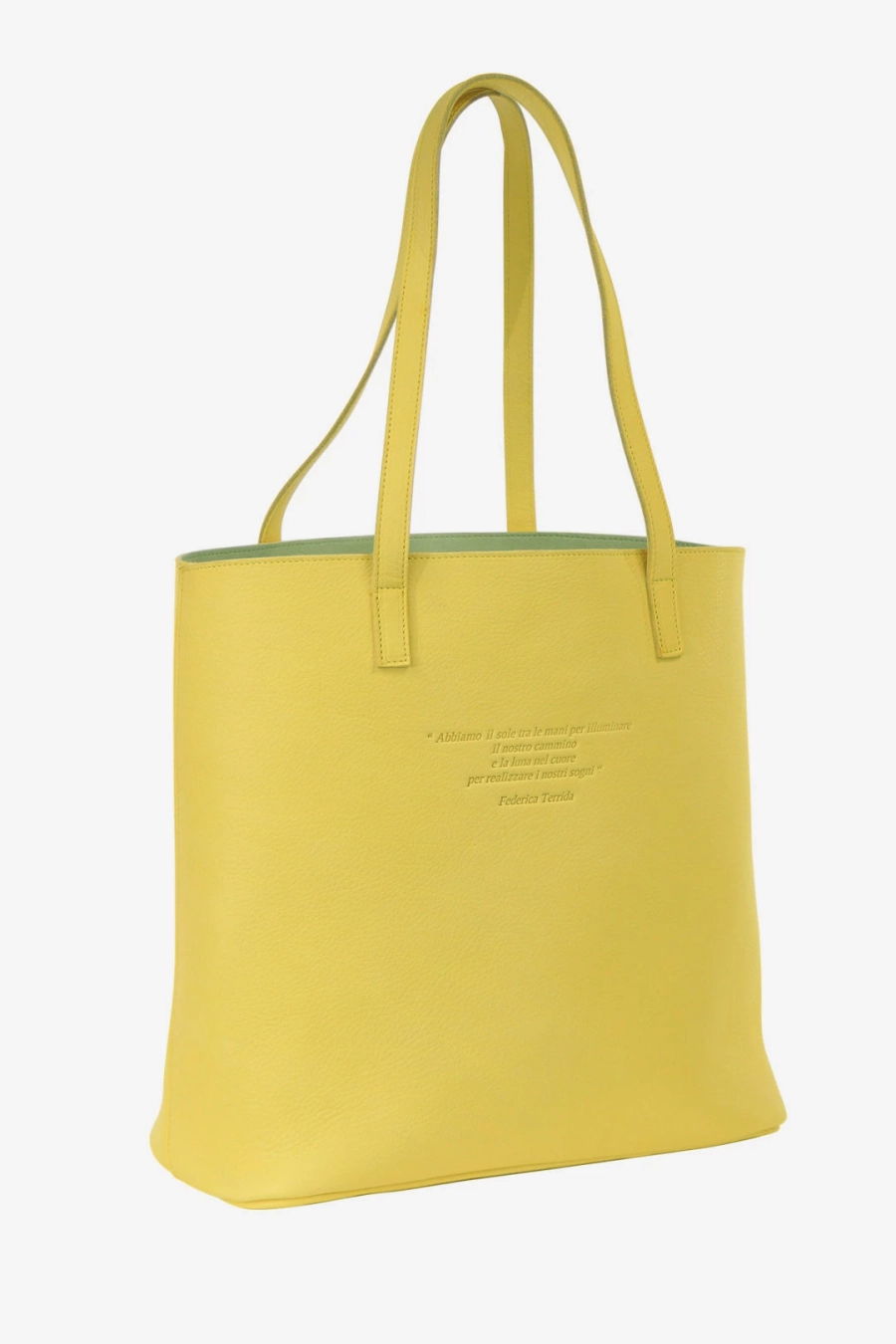 picture 1 Un shopper amarillo excepcionalmente elegante - Terrida