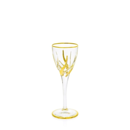 Zdjęcie Włoski kryształowy komplet 6 kieliszków do likieru (70 ml)