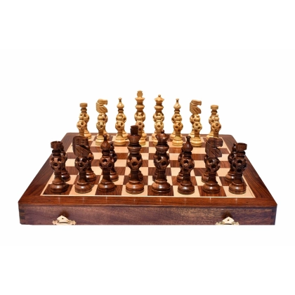 Zdjęcie Nowoczesny składany zestaw szachowy - The Chess Empire
