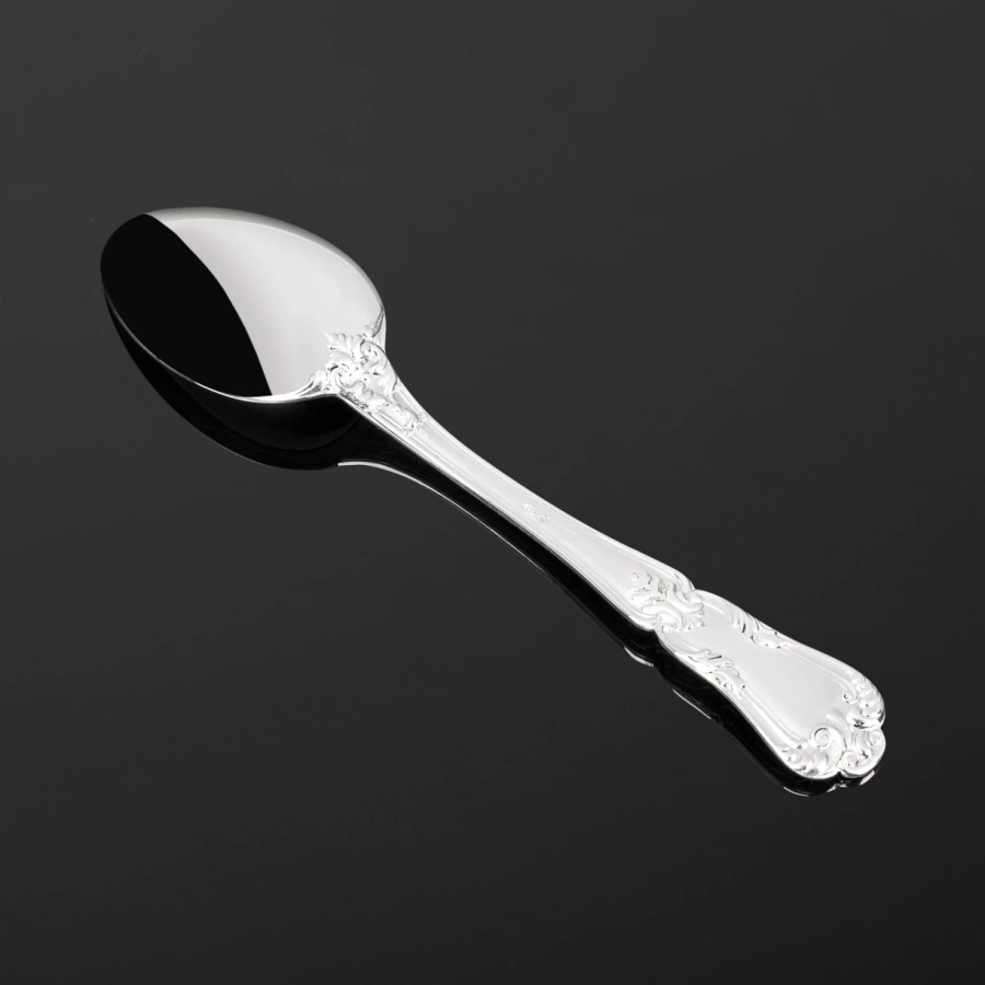 picture 3 Barocco silver tea spoon - Schiavon